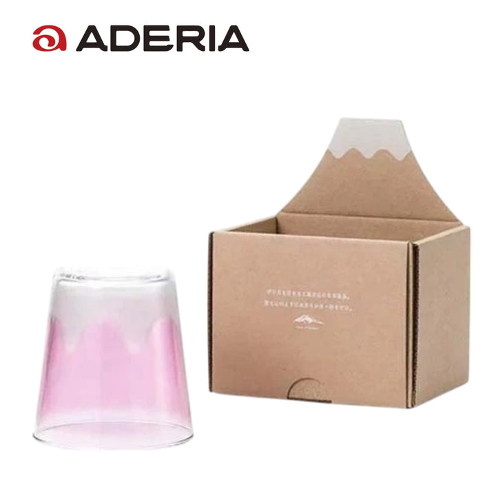ADERIA 玻璃杯 富士 二色