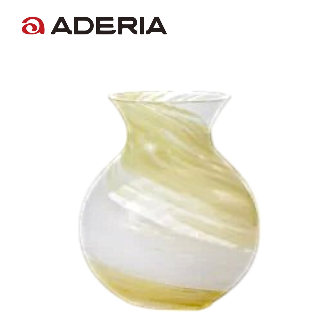 ADERIA 花瓶 米白相間