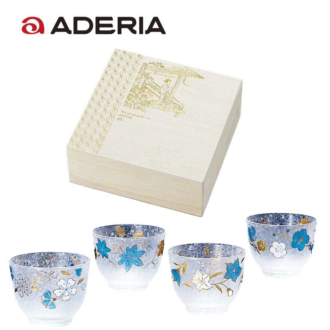 ADERIA 四季惠藍冷茶 4入組