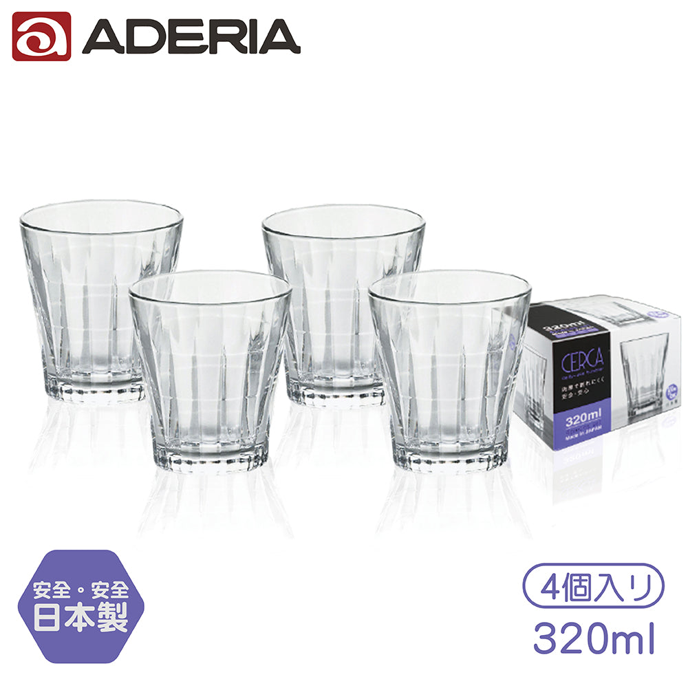 ADERIA 直升冷茶杯 4入組