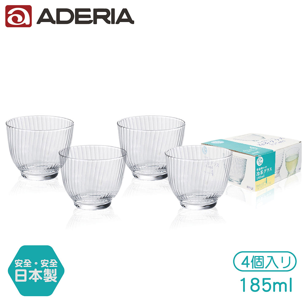 ADERIA 十草抹茶杯 4入組