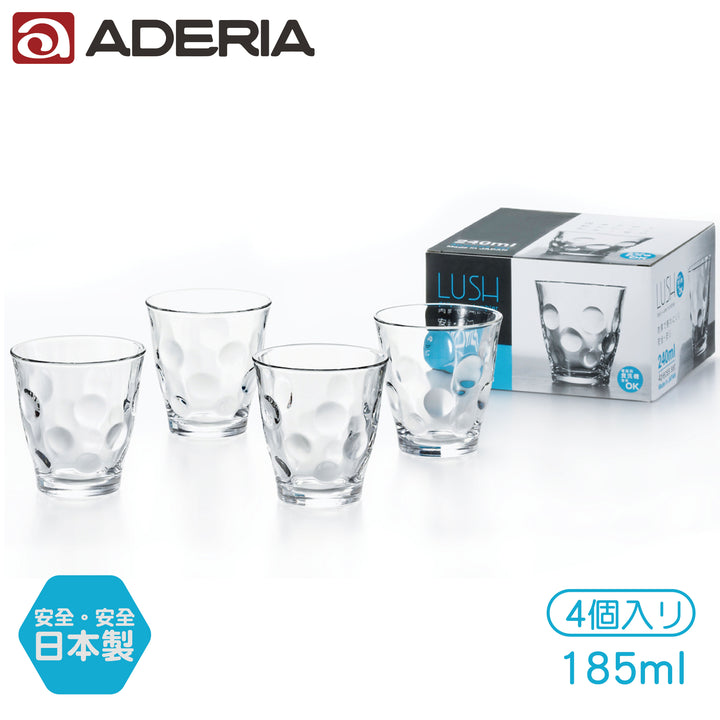 ADERIA 水玉茶吹杯 4入組