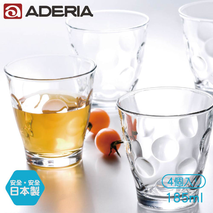 ADERIA 水玉茶吹杯 4入組